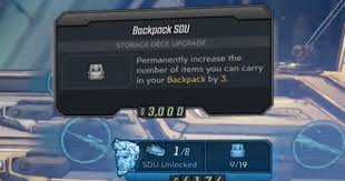They can be unlocked with 5 keys and can be rerolled afterwards for . Sdu Storage Deck Upgrade How Which One To Buy Borderlands 3 Gamewith
