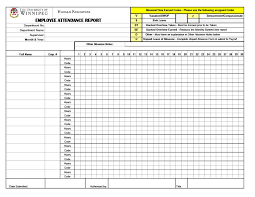 Go to the employees worksheet and. Employee Attendance Tracker Printable Attendance Sheet Printable Calendar Templates