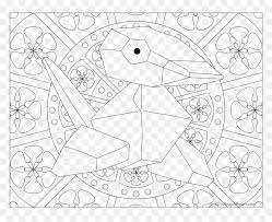 This is because ditto has a lower catch rate, but it'll disguise its catch ring colors with the pokémon species it is posing as. Mandala Pokemon Coloring Pages Hd Png Download Vhv