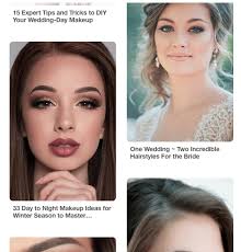 bridal makeup look for wedding day