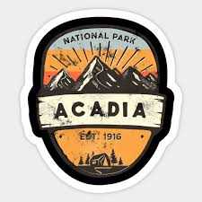Acadia National Park Badge Emblem