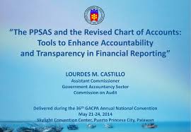 The Ppsas And The Revised Chart Of Accounts