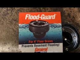 diy fix floor drain rainwater backups