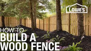 This includes installing the fence posts, how to install fasteners, installing the fence sections and. How To Build A Diy Privacy Fence Lowe S
