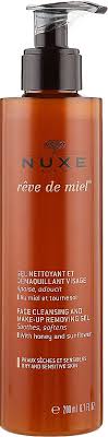 nuxe reve de miel face cleansing and