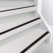 Slippery stair treads Nonslip adhesive tape is the best solution!