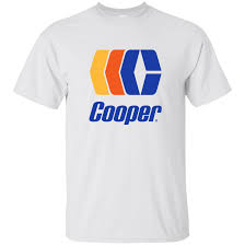 Cooper Hockey Retro Logo G200 Gildan Ultra Cotton White