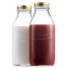 1 liter glass milk bottle glass milk