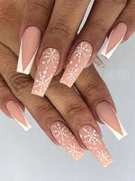 pretty festive nail colours designs