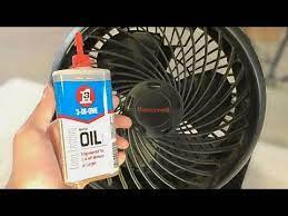 clean oil a honeywell ht 800 fan