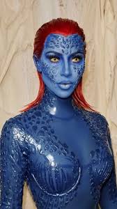 kim kardashian transforms into an x men