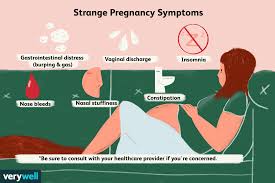 pregnancy symptoms 7 unusual symptoms