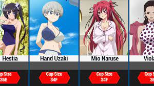Anime Waifu With Their Breast Size Comparison | Biggest Oppia In Anime -  YouTube