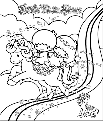Dogs love to chew on bones, run and fetch balls, and find more time to play! Kawaii Little Twin Stars Coloring Page Free Printable Coloring Pages For Kids