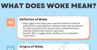 woke meaning what does the slang term