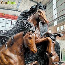 Antique Bronze Horse Wall Fountain
