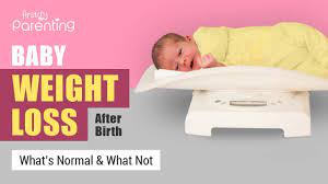 baby weight loss after birth what s