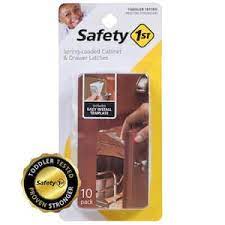 safety 1st spring loaded cabinet and