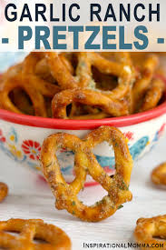 garlic ranch pretzels inspirational momma