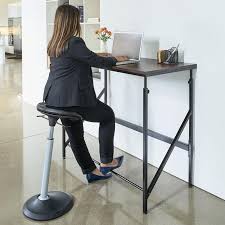 Happy customers in high places. Adjustable Height Standing Desk Beech Ultimate Office