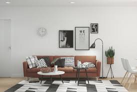 living room design ideas brown sofa