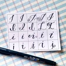 20 Ways To Write The Letter I By Letteritwrite See Also