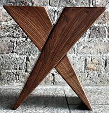 Awesome Wooden X Table Legs Diy Table
