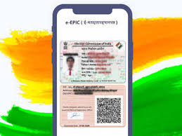 digital voter id cards how to