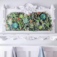 Beautiful Diy Succulent Wall Art