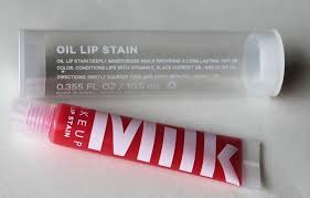 milk makeup oil lip stain tude review