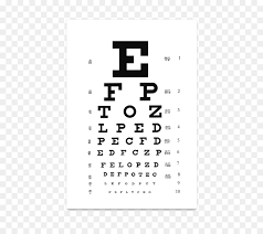 Snellen Chart Eye Chart Eye Examination Visual Perception