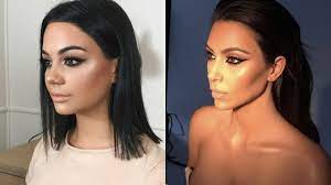 kim kardashian inspired makeup tutorial