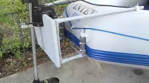 diy motor mount for inflatable boats