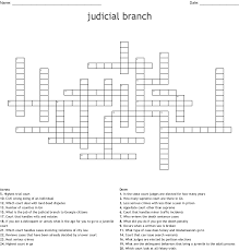 Judicial branch in a flash answer key icivics. Judicial Branch Crossword Wordmint