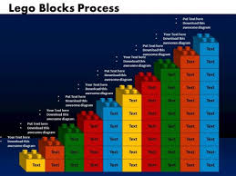 Business Cubes Powerpoint Templates Growth Lego Blocks Ppt