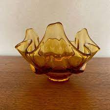Amber Epic 8608 Glass Bowl By Viking