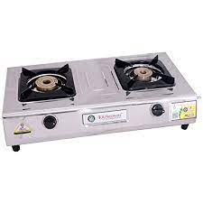 1gas stove,1 manual,1 warranty card: Buy Kitchenmate Classic Png 2 Burner Stainless Steel Body Gas Stove Silver Online At Low Prices In India Amazon In