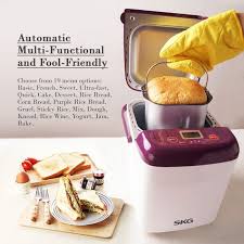 skg automatic bread maker instruction