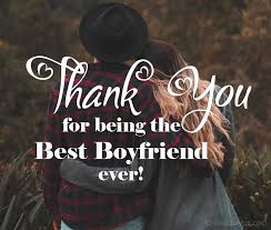 thank you messages for boyfriend