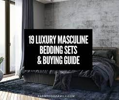 19 Luxury Masculine Bedding Sets Men