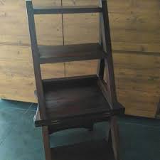 rare wood library chair es kids