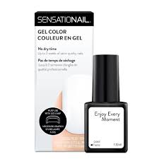 sensationail gel nail polish white