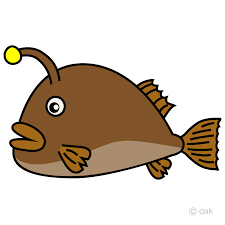 deep sea fish clip art free png image
