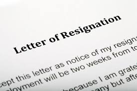 how to resign with a smooth transition