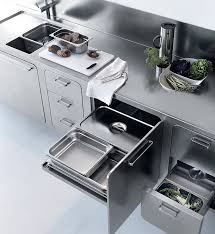 stainless steel outdoor kitchen