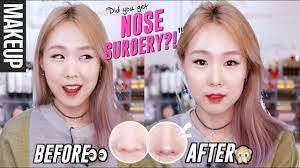 korean plastic surgery makeup nose