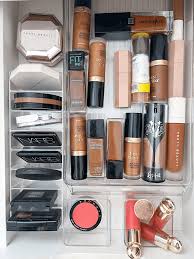 how to organize your makeup and beauty