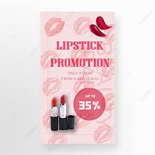 beauty makeup lipstick promotion