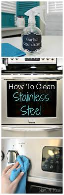 to clean stainless steel streak free
