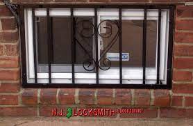 Low windows and basement windows, especially. Iron Window Bars Gates Nj Locksmith Door Service